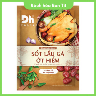 Sốt lẩu gà ớt hiểm dh foods 200g