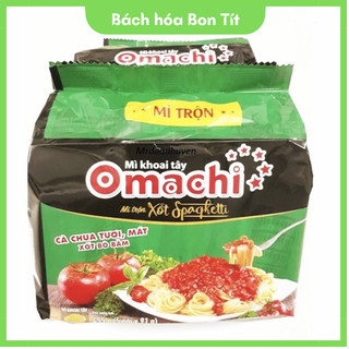 Mì Trộn Omachi Spaghetti Lốc 5 Gói