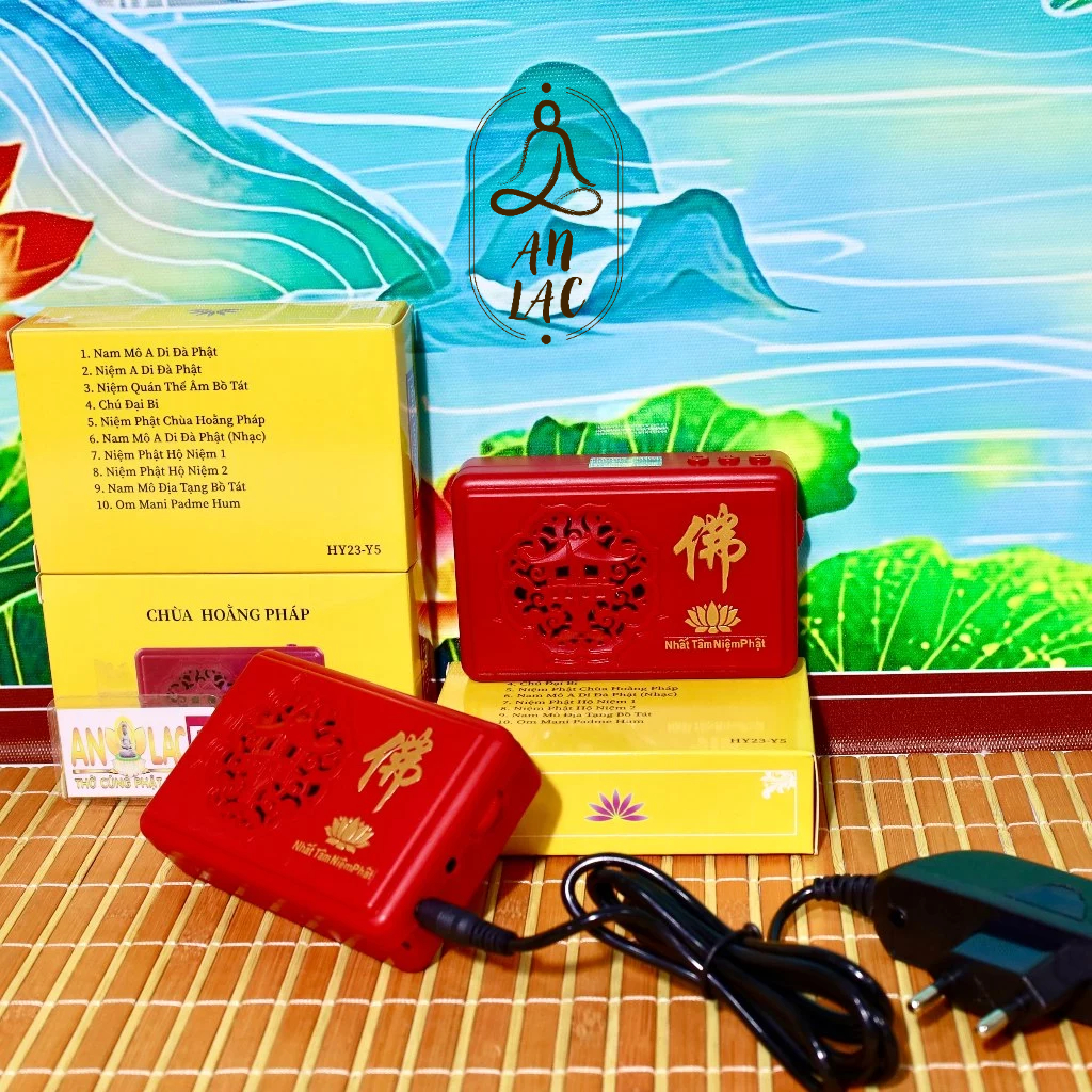 Máy Niệm Phật 10 Bài Có Kèm Dây Nguồn VNT