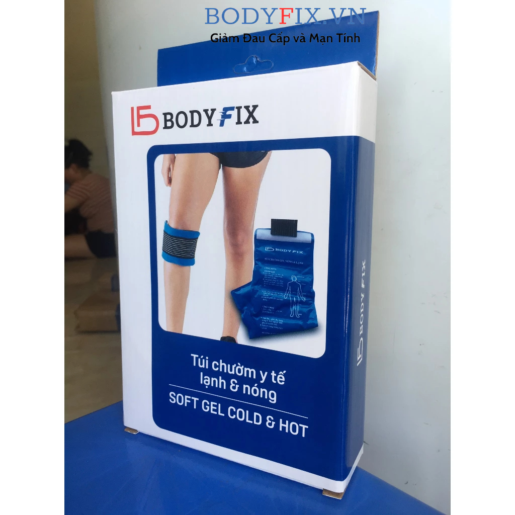 Túi chườm đá gel y tế Bodyfix khô không thấm nước - an toàn lạnh sâu giúp giảm sưng - giảm đau sau phẫu thuật