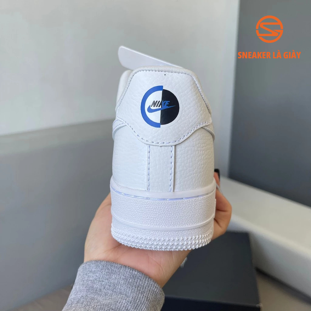 Giày Air Force 1 07 LX Sisterhood White Metallic Silver CT1990-100 AF1 TRẮNG - BẢN CAO CẤP FULLBOX