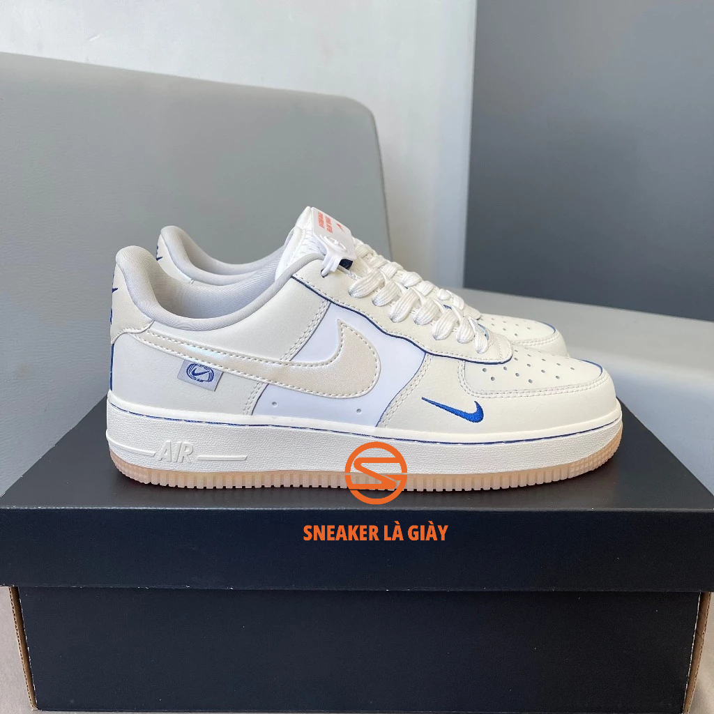 Giày Air Force 1 Low Global White FB1839-111 AF1 WHITE BLUE GREY - BẢN CAO CẤP FULLBOX