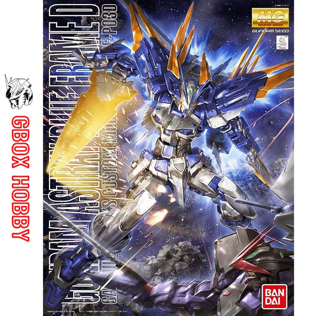 Gundam MG Astray Blue Frame D Bandai 1/100 Mô hình nhựa lắp ráp