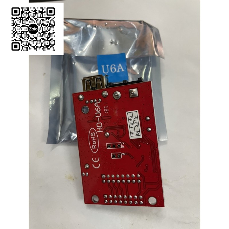 U6A - MẠCH ĐIỀU KHIỂN LED MA TRÂN HD U6A - CARD ĐIỀU KHIỂN LED MA TRẬN HD U6A