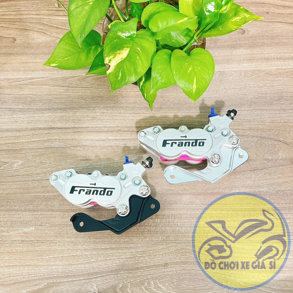 Heo Fando 4 Pis Trắng + Pát xe Winner đĩa 260267mm