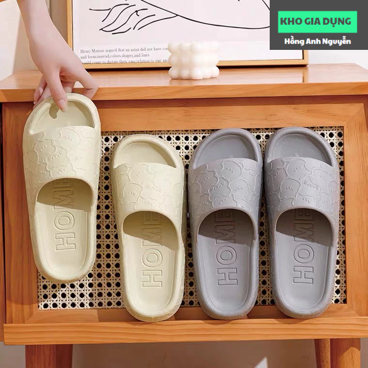 Dép đi trong nhà, nhà tắm, văn phòng siêu nhẹ, siêu mềm, giá rẻ