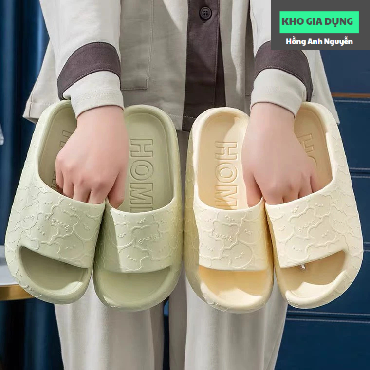 Dép đi trong nhà, nhà tắm, văn phòng siêu nhẹ, siêu mềm, giá rẻ