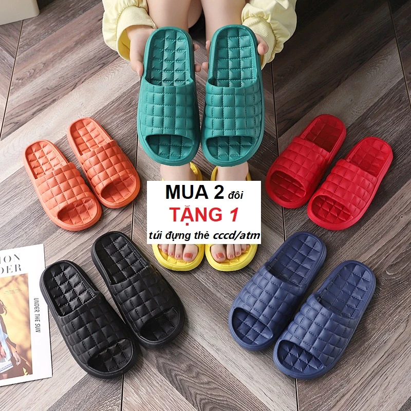 Dép đi trong nhà, nhà tắm, văn phòng siêu nhẹ, siêu mềm, giá rẻ