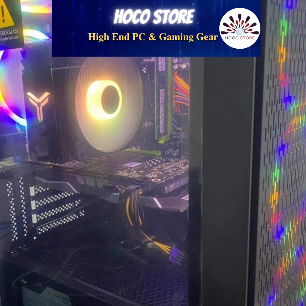 Bộ máy tính PC gaming HCS X5104FT I5-10400F, VGA GTX 1060 3gb / RX 580 8GB RAM  | Hoco Store PC