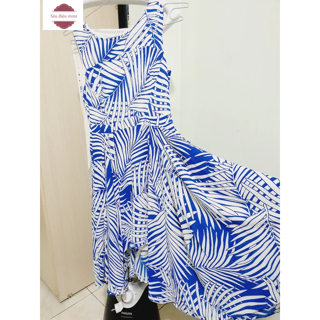 Thanh lý đầm maxi đi biển Nem  size 8