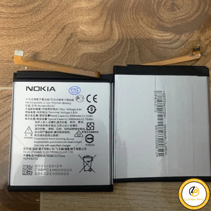 Pin Nokia 6.1 Plus Nokia 5.1 plus nokia X6 HE342