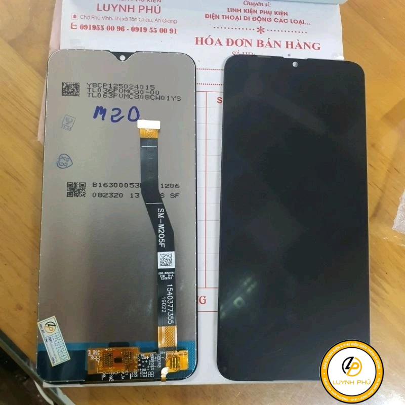 Màn hình samsung M20 M205 tặng keo dán 15ml