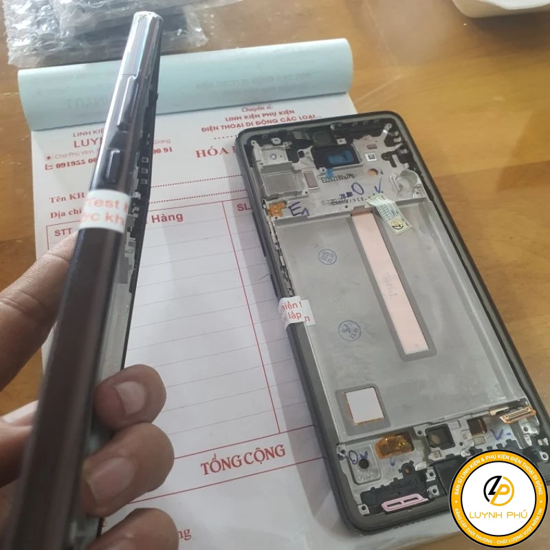 Màn hình samsung A53 A536 OLED có khung