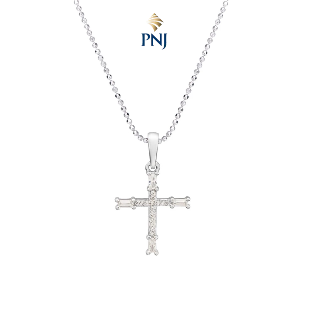Mặt dây chuyền Bạc đính đá CZ PNJSilver XMXMW060025