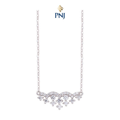 Dây cổ Bạc đính đá CZ PNJSilver XMXMK000069