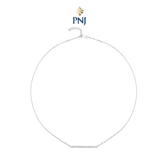 Dây cổ bạc đính đá cz style x chou chou xm00w000037