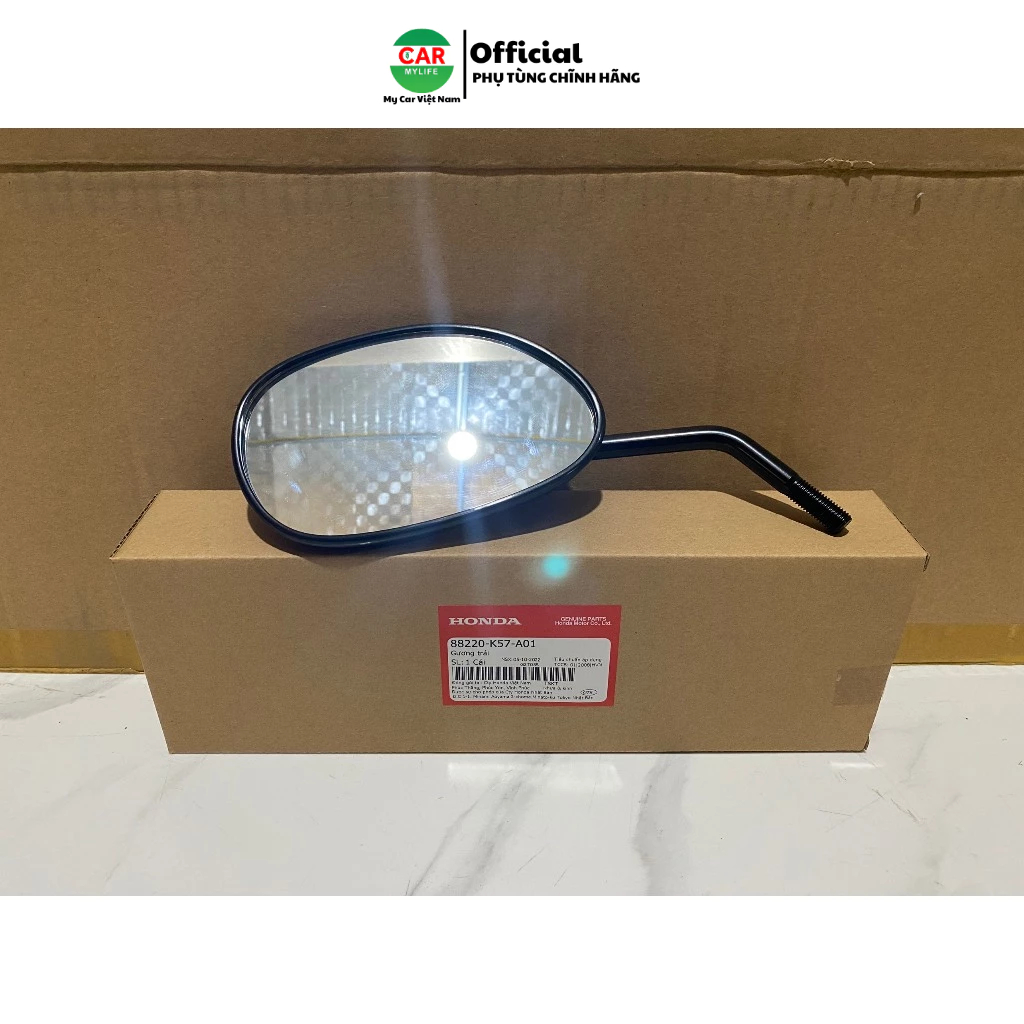Gương bên trái - kính chiếu hậu HONDA BLADE Số, WAVE A110. 88220K57A01