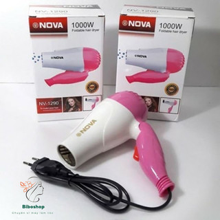 Máy sấy tóc gấp gọn nova 1000w cao cấp