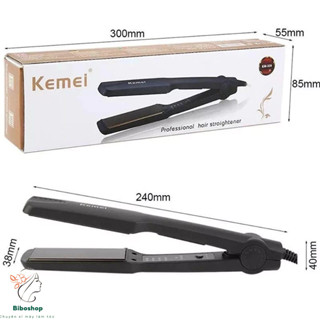 máy duỗi tóc kemei 329 có 4 mức chỉnh nhiệt