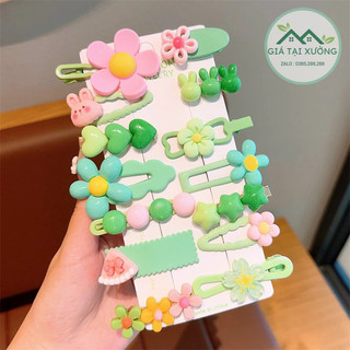 Sét 14 kẹp tóc dễ thương cho bé
