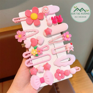 Sét 14 kẹp tóc dễ thương cho bé