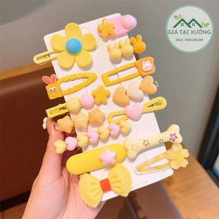 Sét 14 kẹp tóc dễ thương cho bé