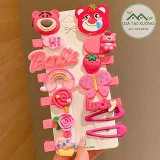 Sét 14 kẹp tóc dễ thương cho bé