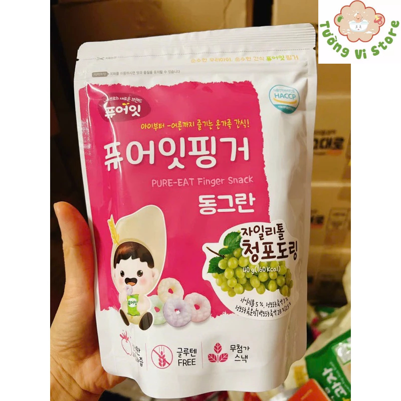 Bánh vòng Pure eat Hàn Quốc  đầy đủ các vị