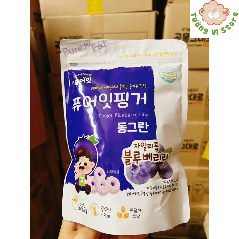 Bánh vòng Pure eat Hàn Quốc  đầy đủ các vị