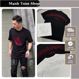 Áo Phông Nam Nữ Lu Bu Tin bản đính đá Phiên bản mới nhất 2023_Áo thun nam nữ chất vải cotton cao cấp