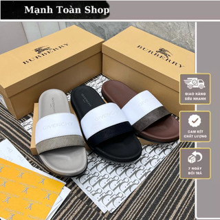 Dép Quai Ngang GVC Quai Da Mix 2 Màu Cực Chất - Dép Lê Nam Nữ