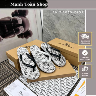 Dép tông dép tông dio nam - dép lê xỏ ngón xốp quai cao su non đế hoạt tiết nổi bật