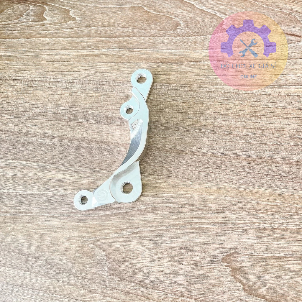 Pát trước Sirius xài heo Nisin/Adelin/Fando 2Pis đối xứng size đĩa 220mm