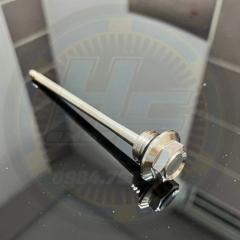 Ốc Nhớt Trụ Inox 304 CNC Mẫu Classic Honda/Yamaha