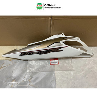 Bộ ốp sườn bên phải - ốp thân honda future x năm 2011-2012 màu trắng. 64600kyl700za