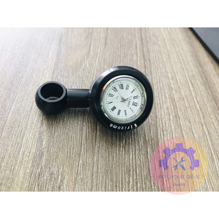 Đồng hồ Mini gắn xe máy - Đồng hồ chân gương chống nước
