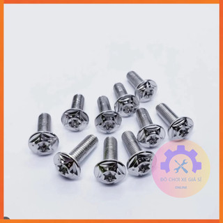 Ốc Đĩa Salaya 8ly25 Ngôi sao chuẩn Inox 304 siêu sáng