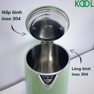 Bình đun siêu tốc inox 304 1.8L Comet CM8218