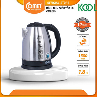 Bình đun siêu tốc 1.8L COMET - chính hãng ( hoả tốc TPHCM )