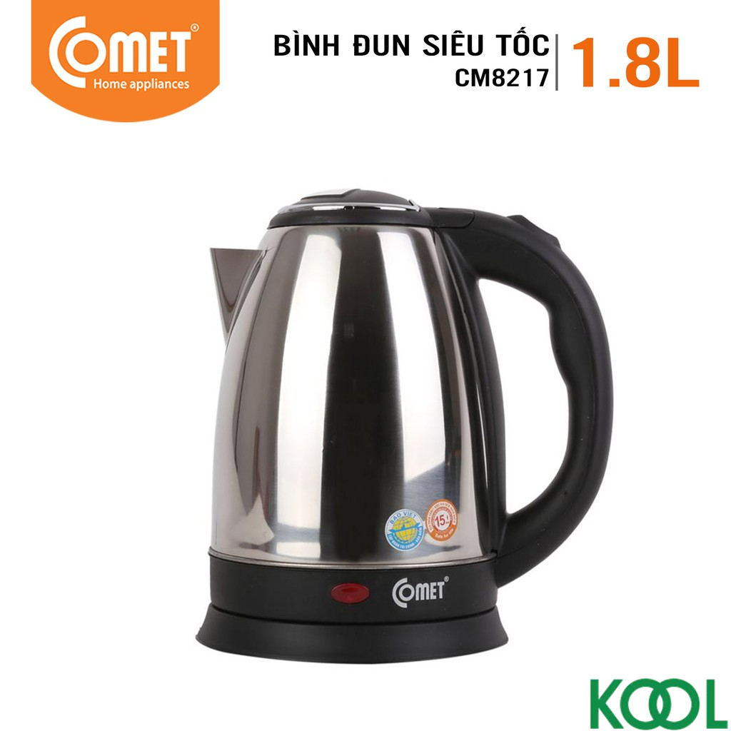 Bình đun siêu tốc Comet CM8217 - 1.8L