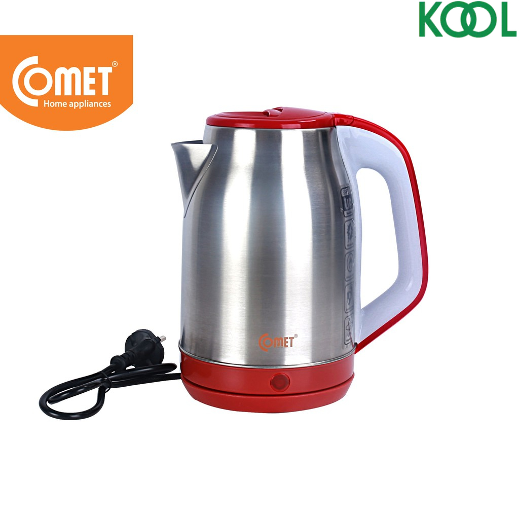 Bình đun siêu tốc inox 1.8L Comet CM8236N8