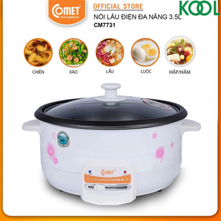Nồi lẩu điện 3.5L COMET - CM7731 ( hoả tốc TPHCM )