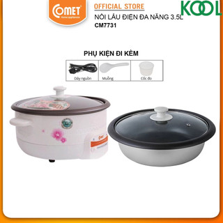 Nồi lẩu điện 3.5L COMET - CM7731 ( hoả tốc TPHCM )