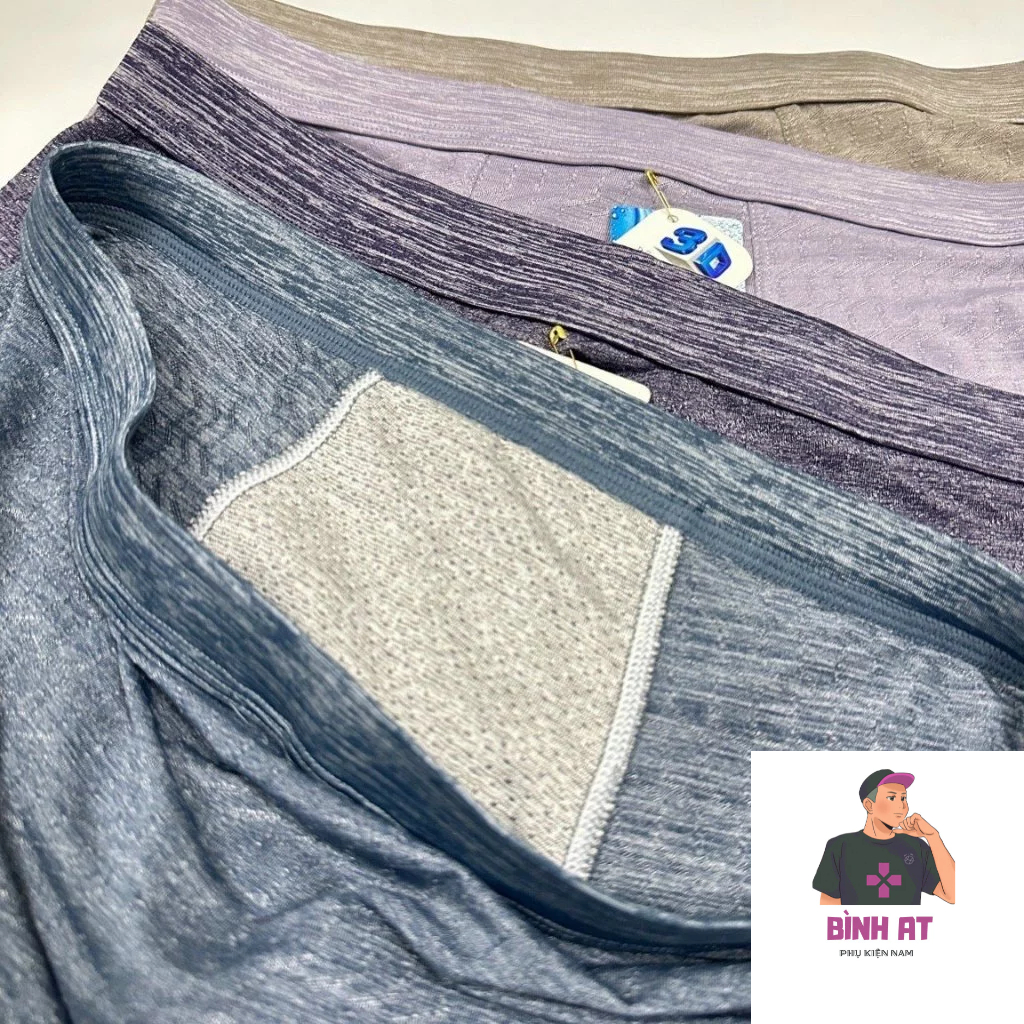 Combo 4 quần sịp đùi nam thông hơi chất đẹp cao cấp Q07