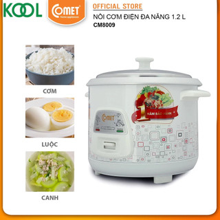 Nồi cơm điện nắp rời 1,2L COMET - CM8009 ( hoả tốc TPHCM )