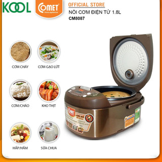 Nồi cơm điện tử Comet CM8087 - 1,8L