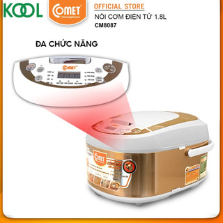 Nồi cơm điện tử Comet CM8087 - 1,8L