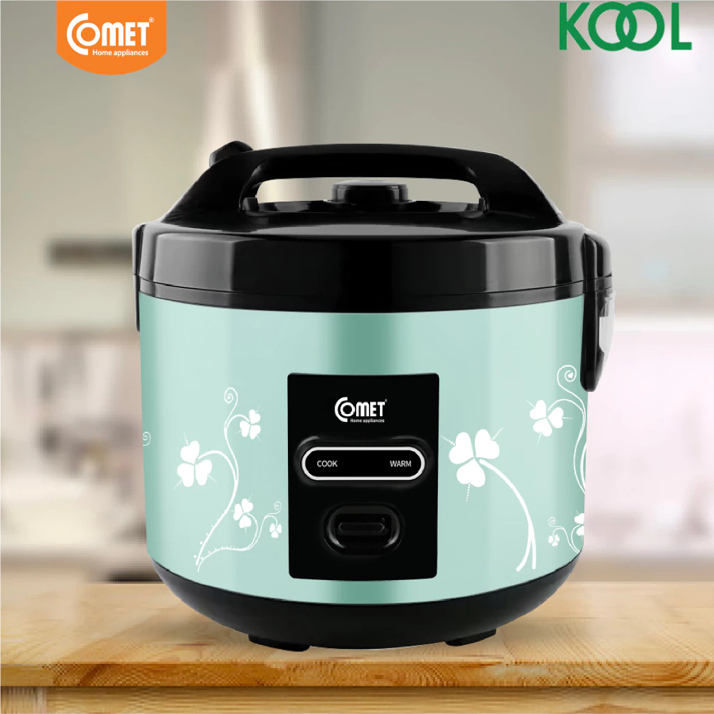 Nồi Cơm Điện Nắp Gài 1,8L Comet CM8016