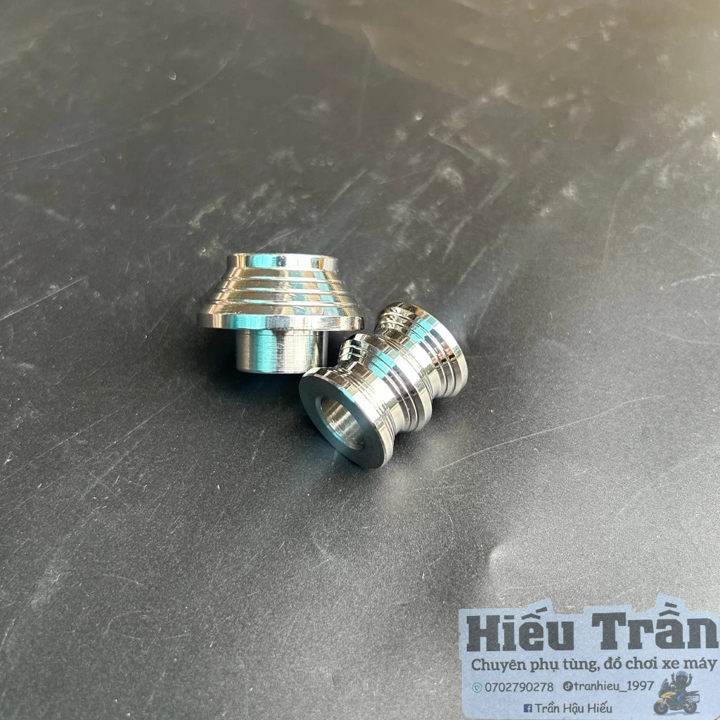 Căn đùm Trước Sau Cho Dream Wave Future Các Đời Chuẩn Inox304 sáng bóng