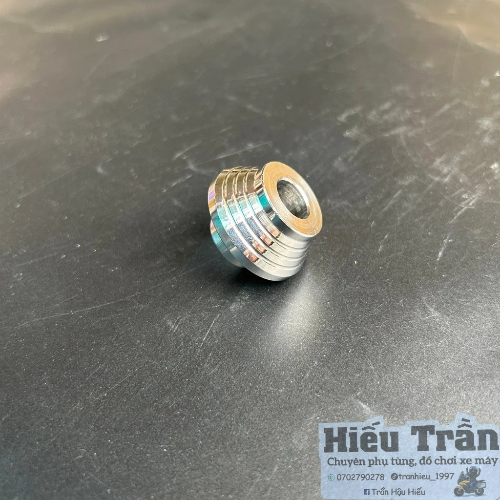 Căn đùm Trước Sau Cho Dream Wave Future Các Đời Chuẩn Inox304 sáng bóng